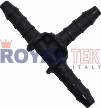 CONECTOR RAPIDO ROYALTEK ADAPTADOR 5/32 X 5/32 X 5/32 / EN T -- VENTA DE A 5 UNIDADES ---
